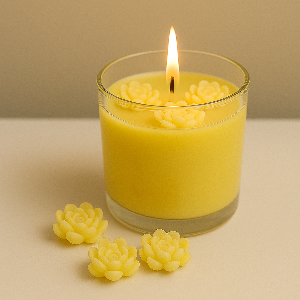 Decorative Lightly-Scented Candle