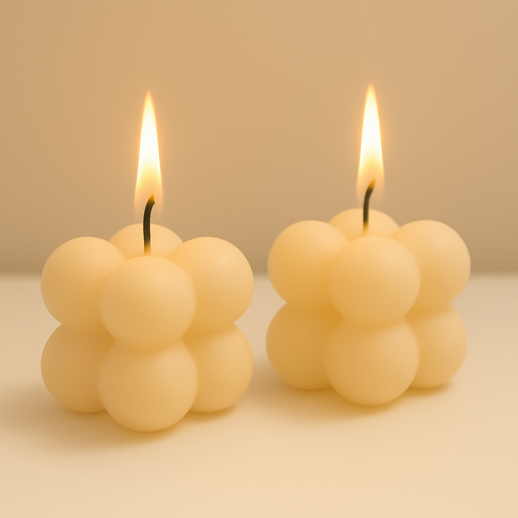 Mini Bubble Candles - Pack of 2