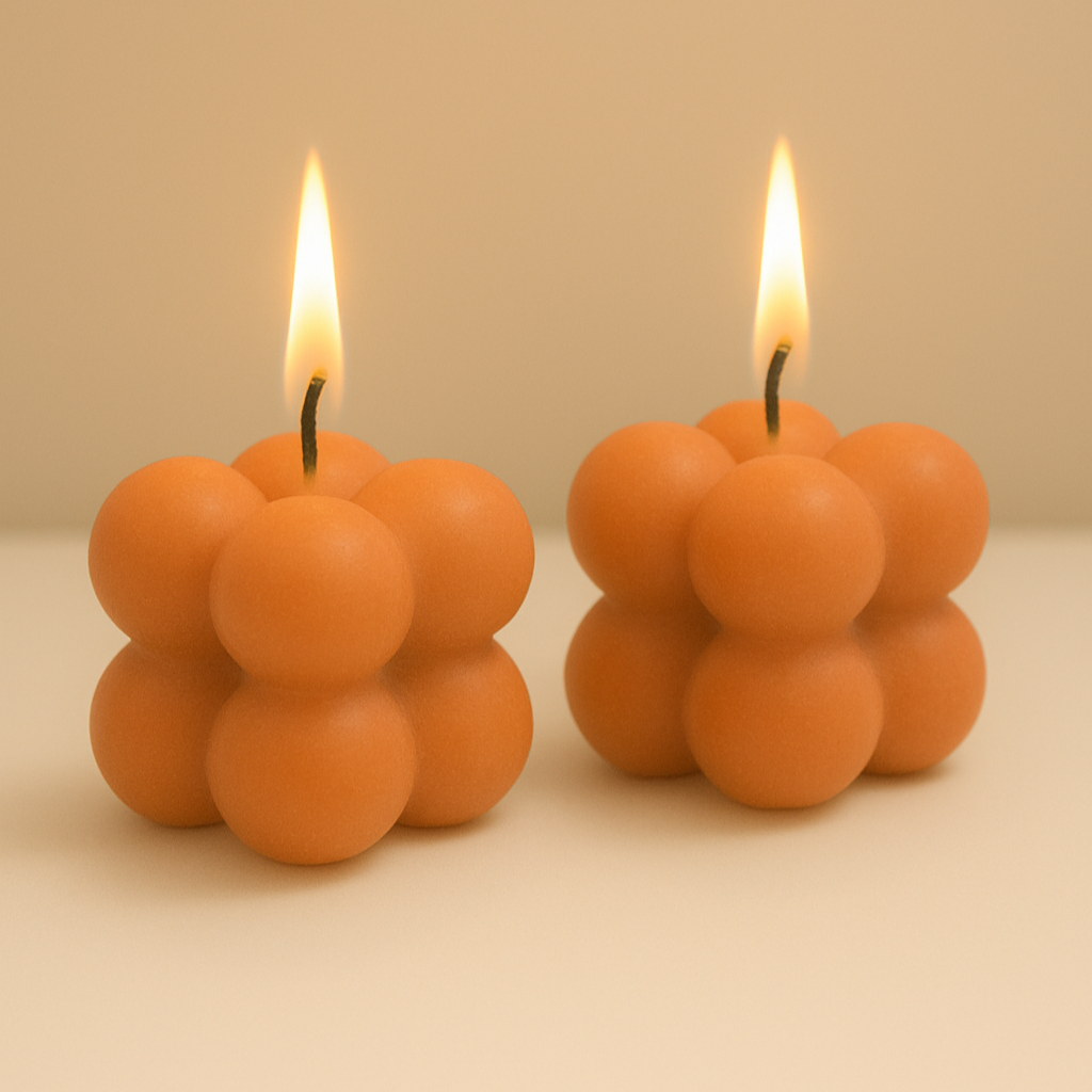 Mini Bubble Candles - Pack of 2